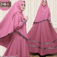 Syari Anisa aj Gamis Maxi Dress Muslim Fashion Trendy