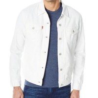 JUAL Jaket Jeans Pria Levis Warna White Putih