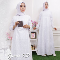 Gamis Ihrom Haji Katun Jepang Kantung Doraemon