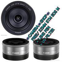 Jual LENSA CANON EF-M 22MM 1.2 STM/LENSA MIRORRLESS FOR EOS M Murah