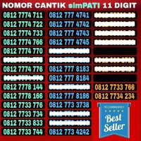 Jual Perdana Simpati 11 Digit TRIPLE 777 / Nomor Cantik Telkomsel 4G LTE Murah