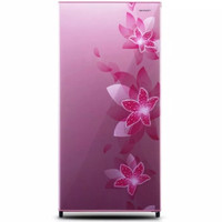 SHARP Kulkas 1D Flower Pink - SJN166FFP / SJ-N166