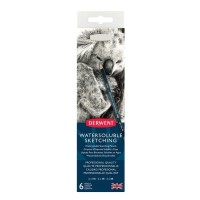 Derwent Watersoluble Sketching 6 tin