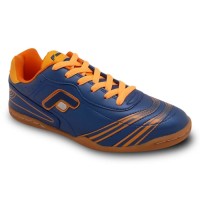 Fans CRV O Sepatu Olahraga / Sport Sepak Bola / Futsal Biru Orange