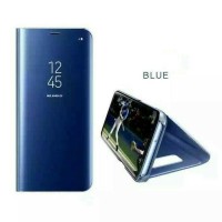 Stand Mirror Flip Clear Samsung Galaxy J7 Duo Auto Lock Case/Casing