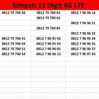 Jual Nomer Cantik Simpati 4G TLE 11 Digit Telkomsel Kartu Perdana Murah
