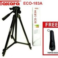 tripod Takara Eco-183A for DSLR mirrorless prosumer fre Barang Oke