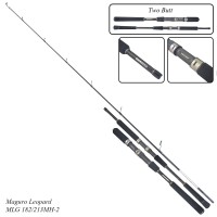 Rod Joran Pancing MAGURO LEOPARD 180 213MH Dual Butt