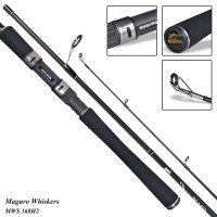 Rod Joran Pancing MAGURO WHISKERS 168MH Casting Galatama Patin