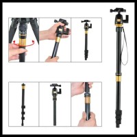 (Produk Terbaru) Tripod Monopod Beike Qzsd 555 Bukan 666 777 888 999S