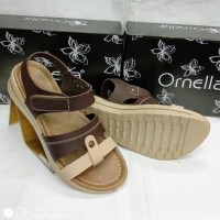Sandal wanita Ornella kt801 coklat 36-40