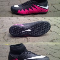 TERPOPULER SEPATU FUTSAL NIKE MERCURIAL HYPERVENOM HITAM PINK LIST
