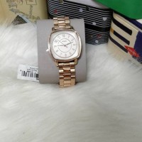 Jam Tangan Fossil Wanita Cewek Gold Emas Idealist Rosegold Asli Ori