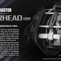 Promo Jigging Master PE3 UnderHead Left Handle Reel Pancing JM Limite