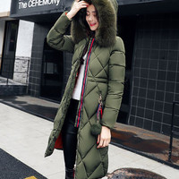 Jacket Jaket Parka Coat Tebal Wool Bulu Untuk Winter Salju Pria Wanita