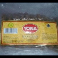 Jual Daging Burger Grill Beef Patties Yona Isi 10 Pcs Murah