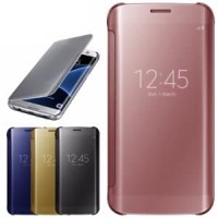 Samsung Galaxy Note 4 Flip Cover Smart Clear Transparan DISKON