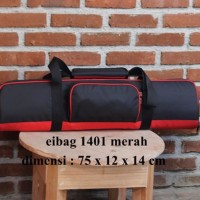 NEW Tas TRIPOD Panjang 75 cm hitam merah