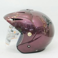 HELM INK CX22 SOLID DEEP PURPLE INK CX 22 UNGU HELM INK TOPI ORI MURAH