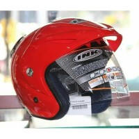 HELM INK CX22 SOLID RED FIRE INK CX 22 MERAH FERRARI HELM INK TOPI ORI
