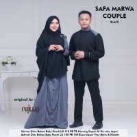 Couple sarimbit batik gamis dress baju Muslim murah family