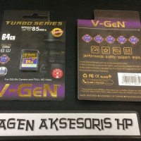 Memory Card Camera V-GEN 64GB Series 85MBpS XTT3217