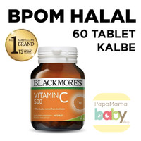 Jual Blackmores Vitamin C Vit C 500 mg 500mg 60 Kapsul BPOM KALBE HALAL Murah