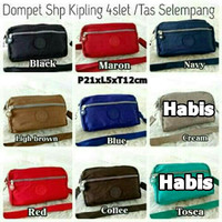Jual Dompet Kipling/Tas Selempang Kipling 4slet P21 Murah