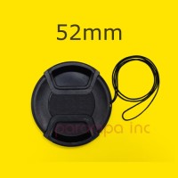 Tutup Lensa Lenscap Polos Semua Jenis Kamera Mirrorless DSLR 52mm