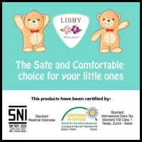 Libby 3 Set Sarung Tangan & Kaos Kaki Karet Bayi/Baby Warna (0-3M)