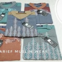 Baju Koko Lengan Pendek - Imtaq (Bahan Katun)