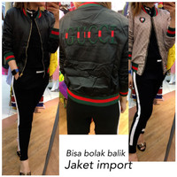 Jaket Gucci ( Bisa Bolak Balik )