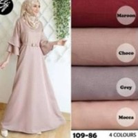 Jual Baju Muslim Wanita Gamis Baju Muslim Abaya Muslim Trompet Balotelli Murah
