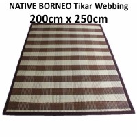 BARU ROTAN Tikar Karpet Anyaman Rotan/Webbing Carpet 200cm x 250cm