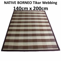 BARU ROTAN Tikar Karpet Anyaman Rotan/Webbing Carpet 140cm x200cm