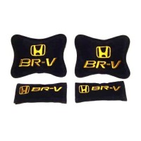 Bantal mobil Honda BRV Aksesoris mobil Bordir