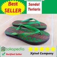 Sandal Jepit Pria dan Wanita merk Swallow Motif Batik