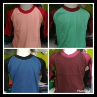 Kaos Raglan Anak Ukuran M