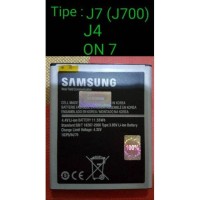 Baterai Samsung Galaxy J7 2015 J700 ON7 ORIGINAL Battery Batre Bat