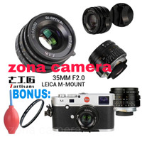7Artisans 35mm F2.0 Prime Fixed For Leica M Mount 7artisan Lensa Wide