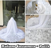 MUKENA BORDIR DEWASA SEMI SUTRA CASSANOVA
