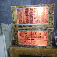 kandang reptile kayu /reptil/ kandang ular /gecko/ terarium trototable