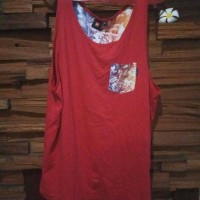 Kaos Singlet Original Quiksilver 100% asli xl