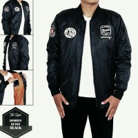 Jaket Bomber Retro Bojiel