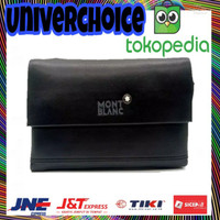 HANDBAG PRIA |TAS TANGAN branded| merk MONT BLANC |KULIT | IMPORT