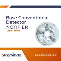 Fire Alarm Base Conventional Detector Notifier B401