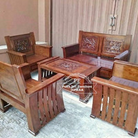 Meja Kursi Tamu Jati Ukir Jepara, Kursi Model Terbaru Gratis Ongkir