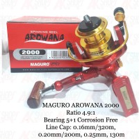 Reel Pancing Spinning MAGURO AROWANA 2000