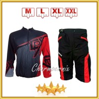 Jual Promo !!!! Baju jersey kaos sepeda terbaik plus celana sepeda padding Murah