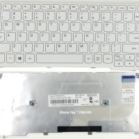Keyboard Laptop LENOVO IdeaPad S215 S210 S210T S210-ITH Putih